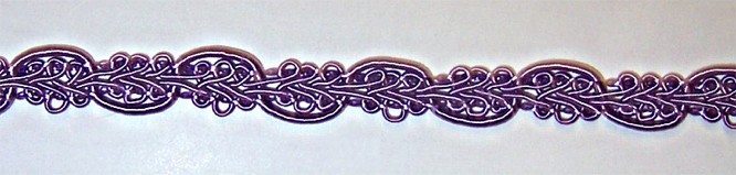 3/8\" Lavender Thread Trim